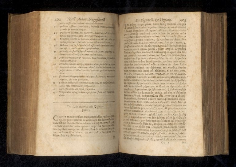 Tractatus de pignoribus et hypothecis. Auctore d. Antonio Negusantio [.] …