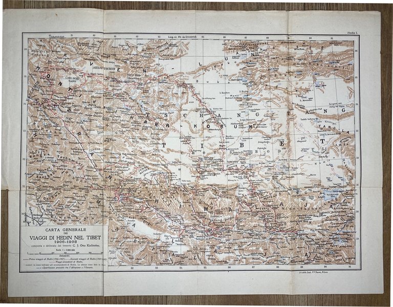 Trans-Himalaja. Scoperte ed avventure nel Tibet. Volume secondo.