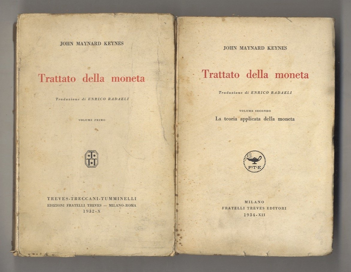 Trattato della moneta. Traduzione di Enrico Radaeli. Volume primo - … | Immagine principale