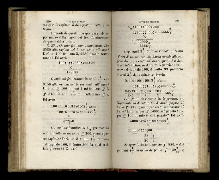 Trattato di Aritmetica teorico-pratica ragionata. Coll'indicazione di Monete, Pesi e …