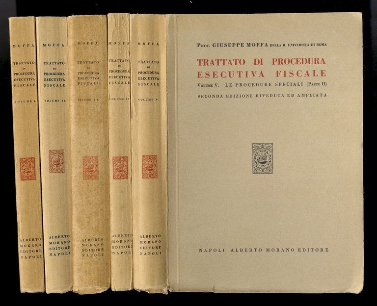 Trattato di procedura esecutiva fiscale. (Gli elementi della procedura esecutiva …
