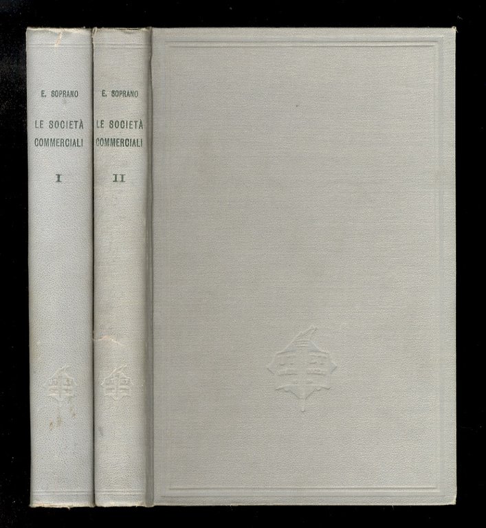 Trattato teorico-pratico delle società commerciali. Volume primo [- volume secondo].