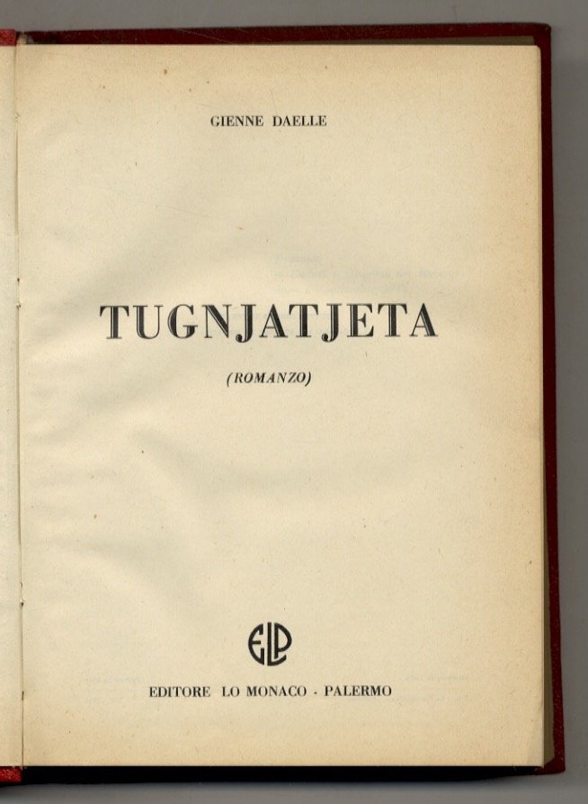 Tugnjatjeta. (Romanzo). | Immagine principale