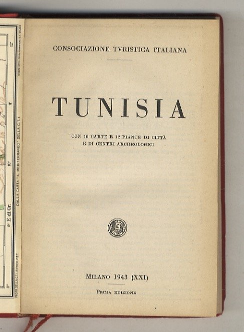 Tunisia. Con 10 carte e 12 piante di città e …