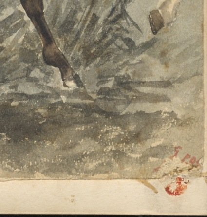 UFFICIALE di cavalleria leggera.