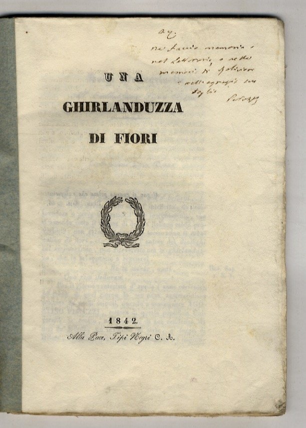 Una ghirlanduzza di fiori.