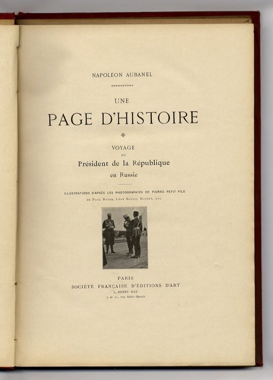 Une page d'histoire. Voyage du Président de la Rèpublique (Félix … | Immagine Gallery 2
