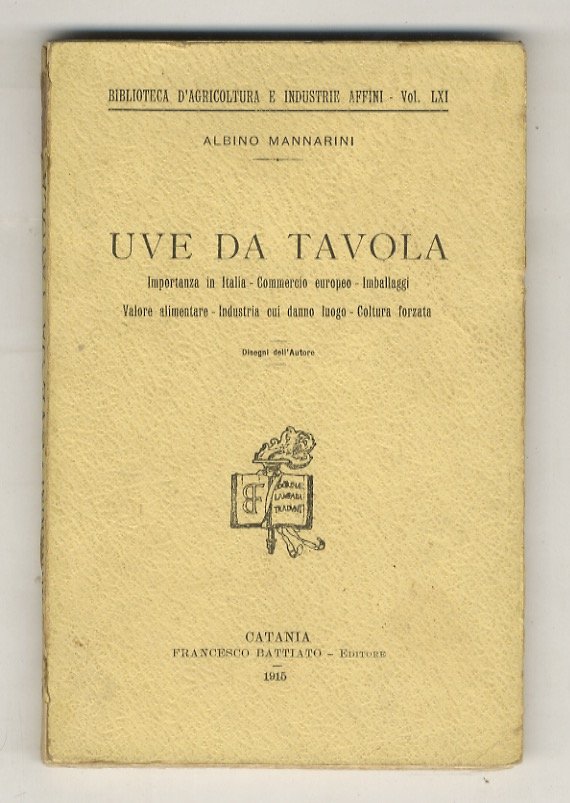 Uve da tavola. Importanza in Italia - Commercio europeo - …