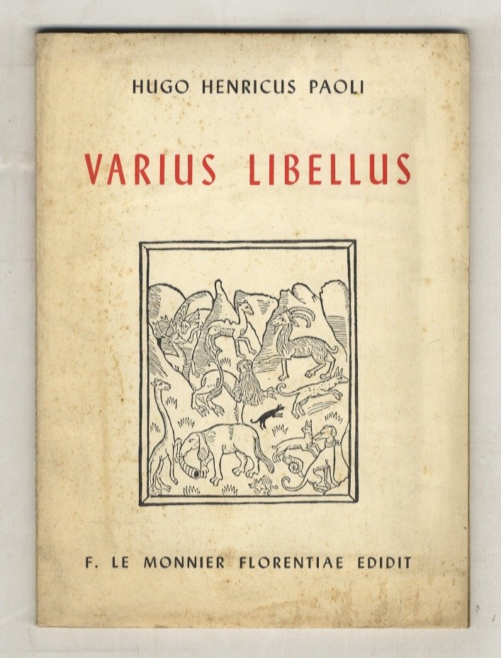 Varius libellus ad usum scholarum redactus a Petro Bernardini lepidis … | Immagine principale