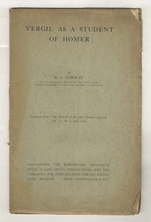 Vergil as a student of Homer. | Immagine Gallery 2