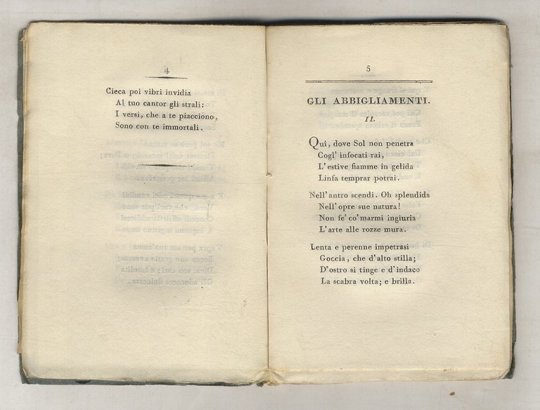 Versi di Gio. Batista [sic] Giusti.