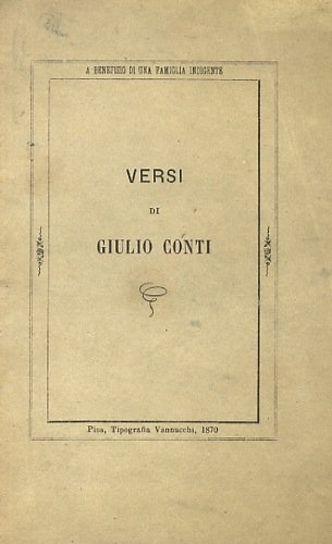 Versi di Giulio Conti.