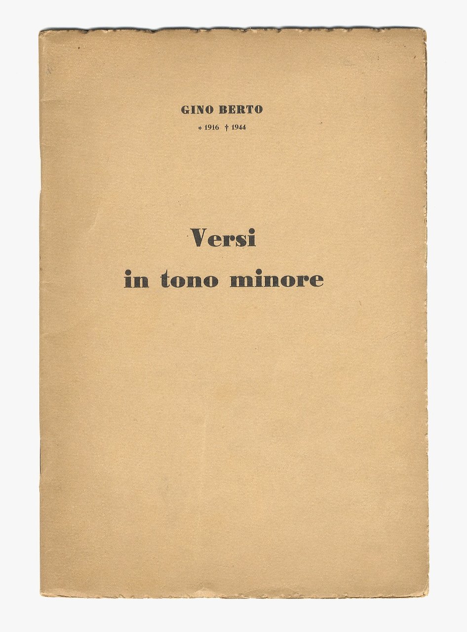Versi in tono minore. | Immagine principale