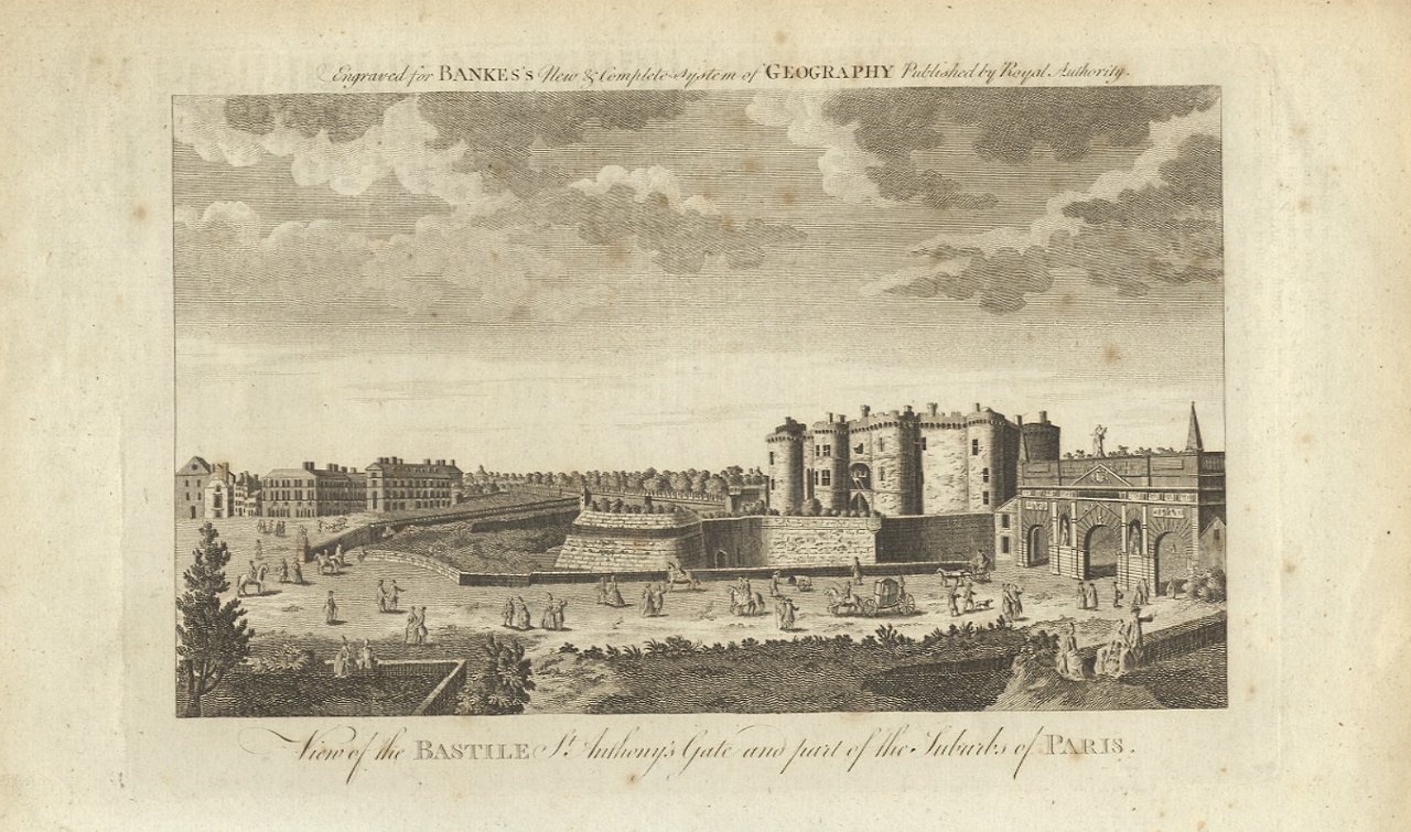 VIEW of the Bastile [sic] St. Anthonys Gate and part …