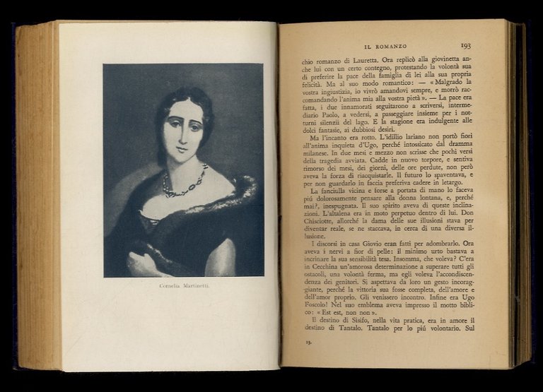 Vita amorosa ed eroica di Ugo Foscolo.