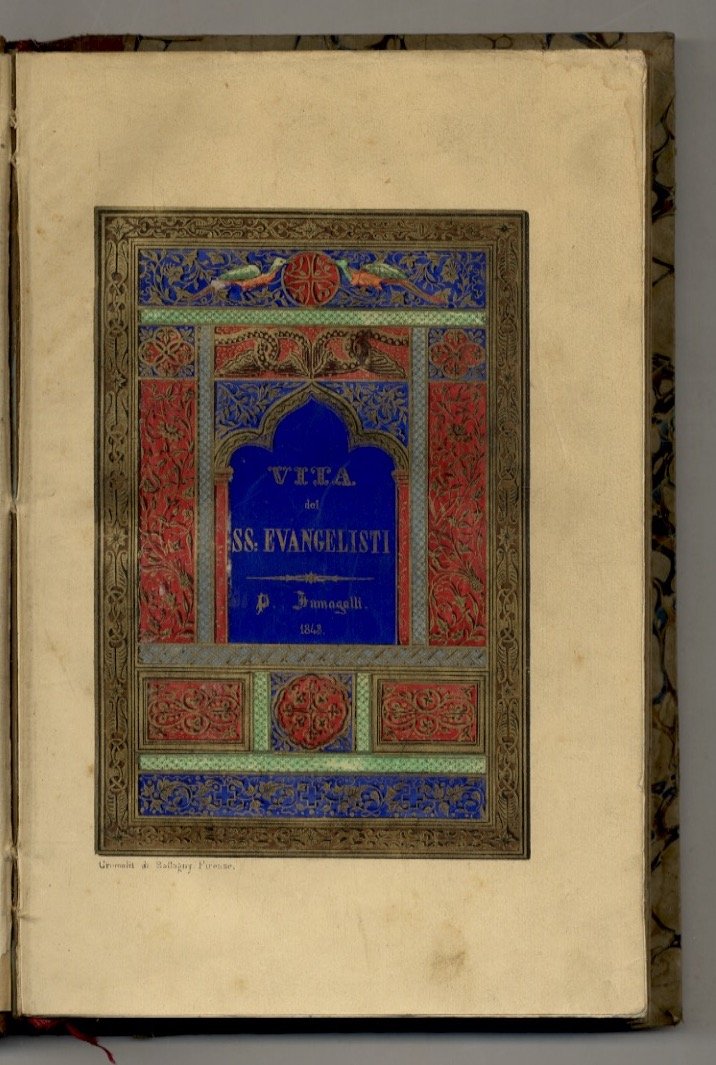 VITA dei quattro Evangelisti, S. Matteo, S. Marco, S. Luca, …