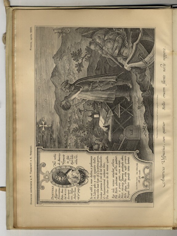 Vita di Amerigo Vespucci scritta da Angelo Maria Bandini con …