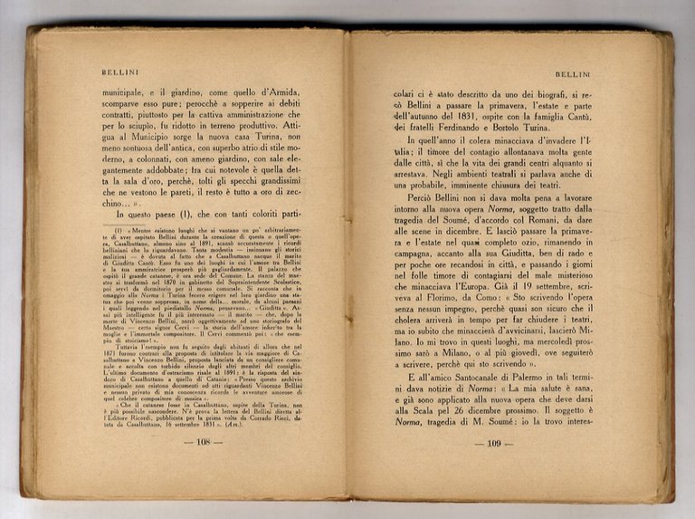 Vita di Bellini. | Immagine Gallery 3