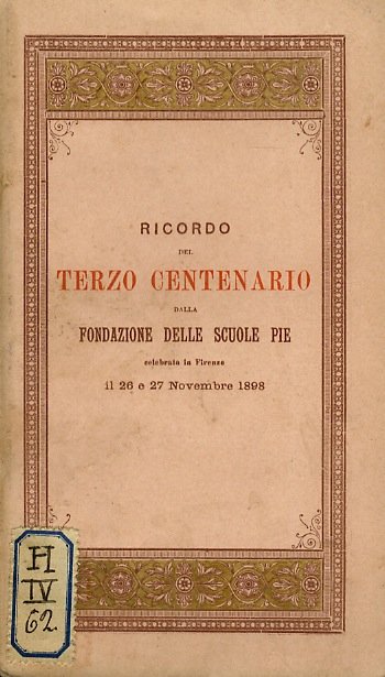 Vita di S. Giuseppe Calasanzio, fondatore delle Scuole Pie.