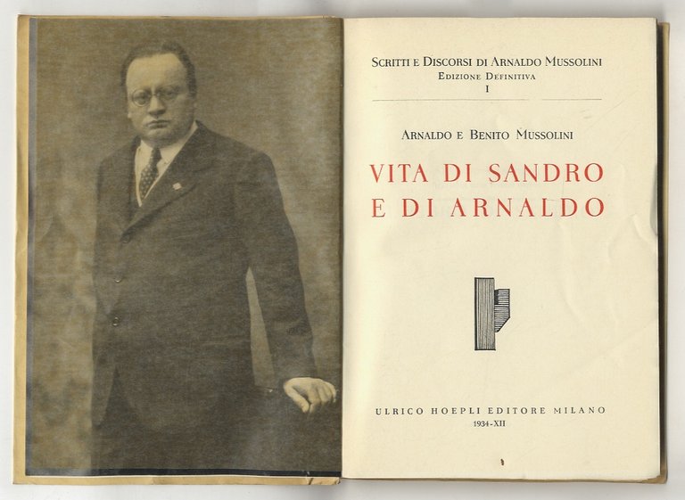 Vita di Sandro e di Arnaldo.