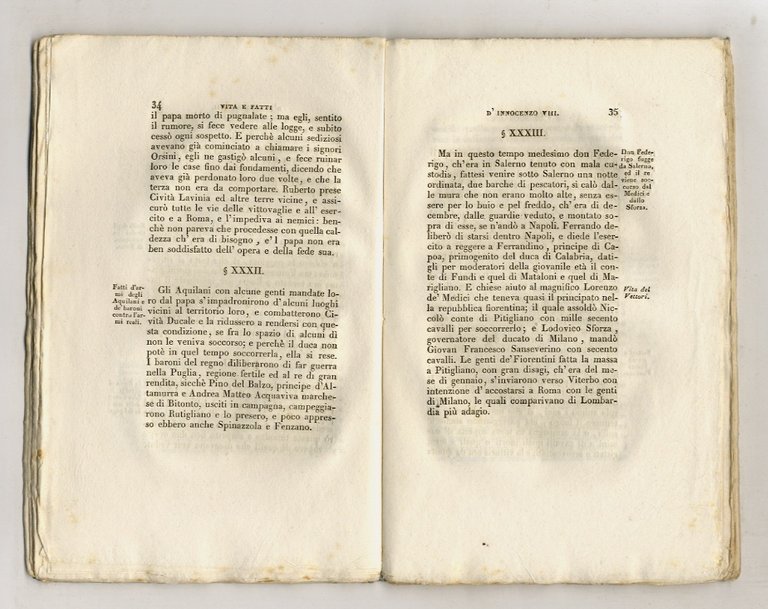 Vita e fatti d'Innocenzo VIII., papa CCXVI. Scritta per M. …