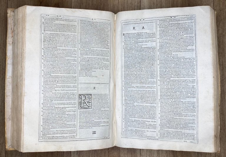 Vocabolario degli Accademici della Crusca in questa seconda impressione da' …