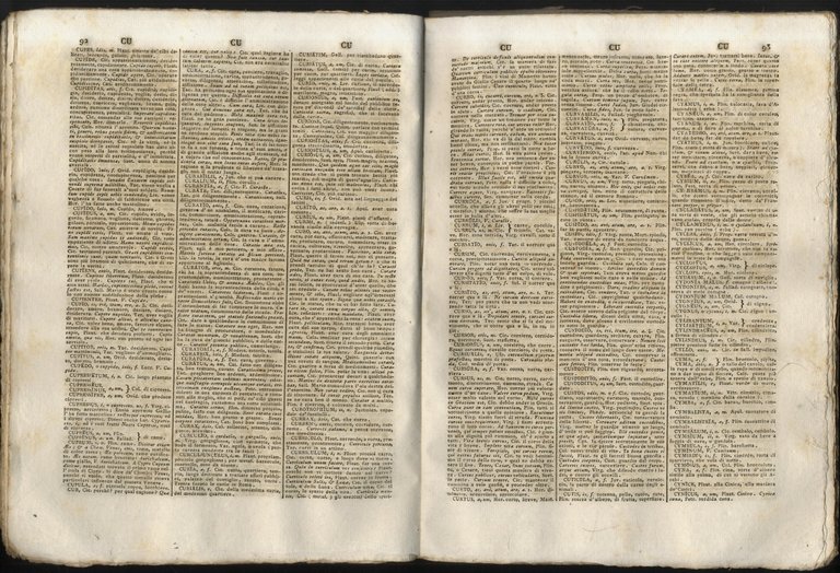 Vocabula Latina et Italica a Josepho Pasinio jamdiu digesta in …