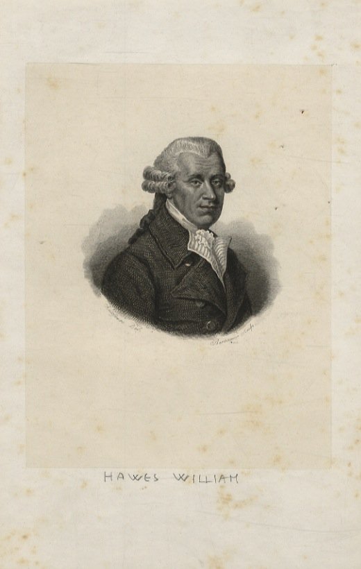 William Hawes. A. Lefevre del. - Bertonnier sculp. (Ritratto a …