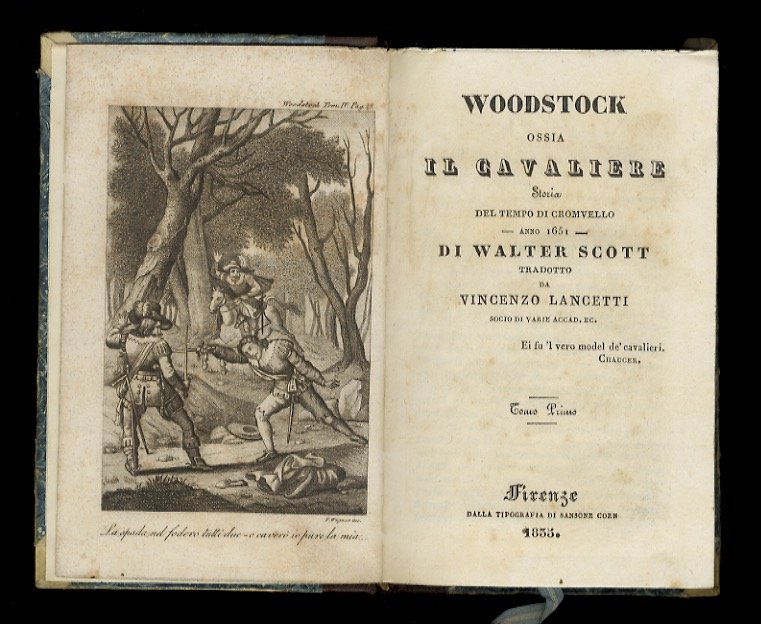 Woodstock ossia il cavaliere. Storia del tempo di Cromvello - … | Immagine principale