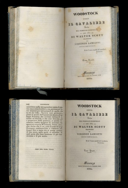 Woodstock ossia il cavaliere. Storia del tempo di Cromvello - … | Immagine Gallery 2