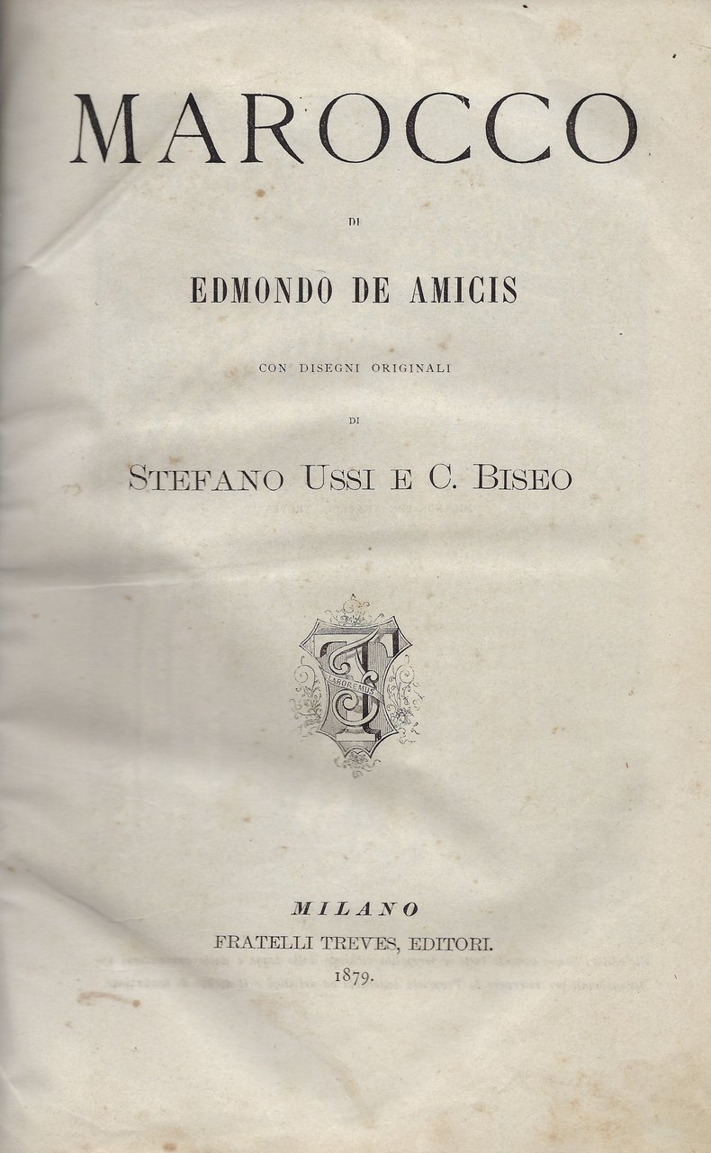 Marocco: con disegni originali di Stefano Ussi e C. Biseo