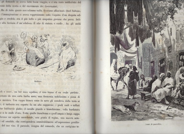 Marocco: con disegni originali di Stefano Ussi e C. Biseo