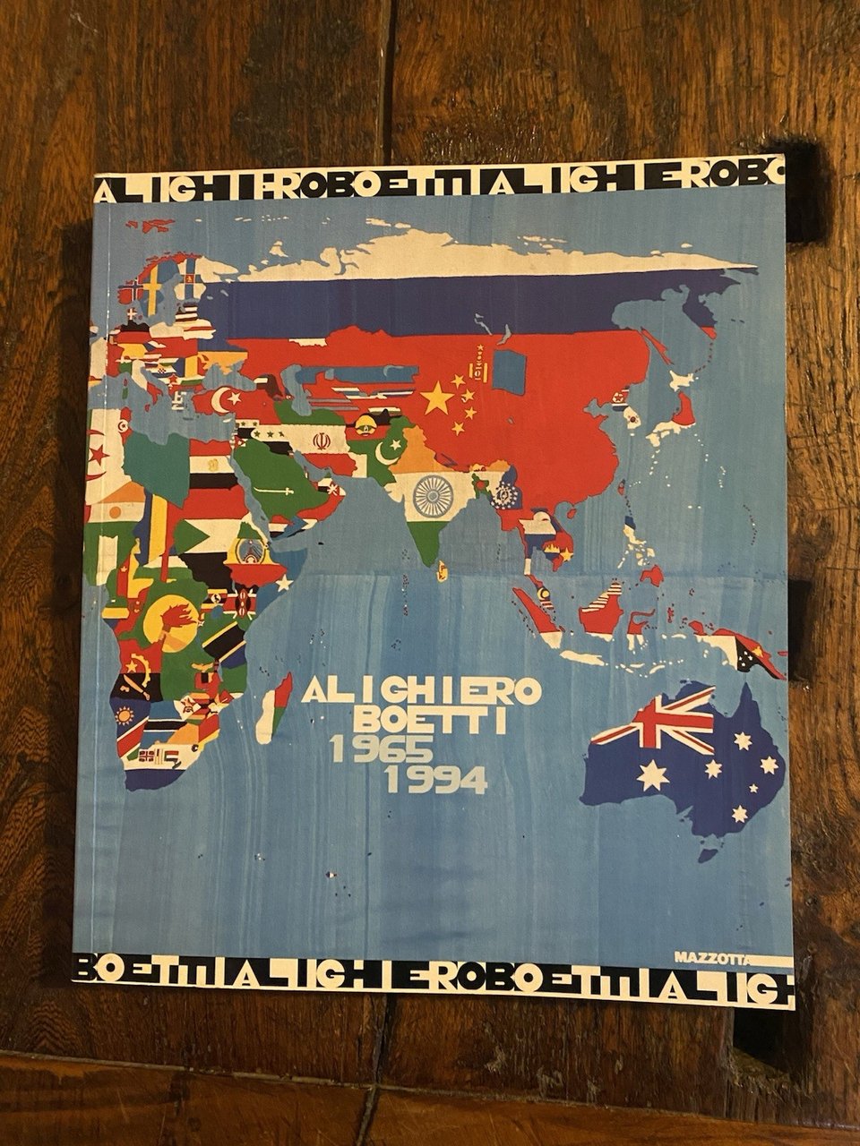 AA.VV. Alighiero Boetti 1965 - 1994 Milano Mazzotta 1996