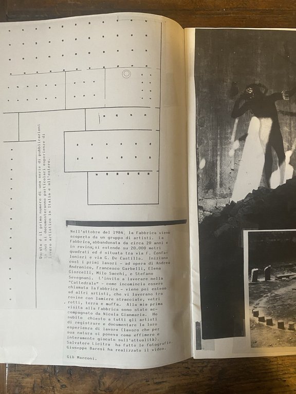 AA.VV. Altare Progetto Aufklarung Milano Studio Marconi 1984