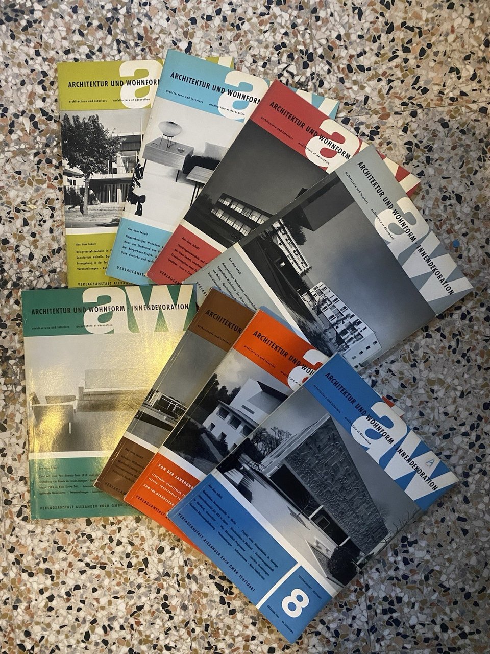 AA.VV Architektur und Wohnform - Innendekoration N. 1 Junuar/N. 8 …