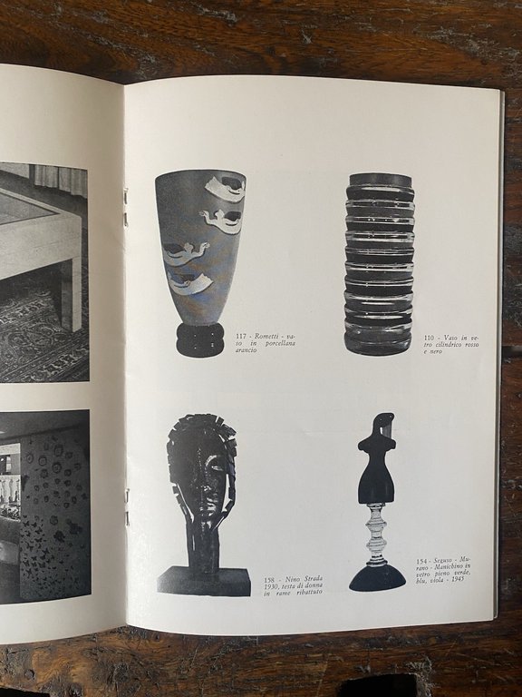 AA.VV. Arti applicate in Italia 1930 - 1950 Milano Galleria …