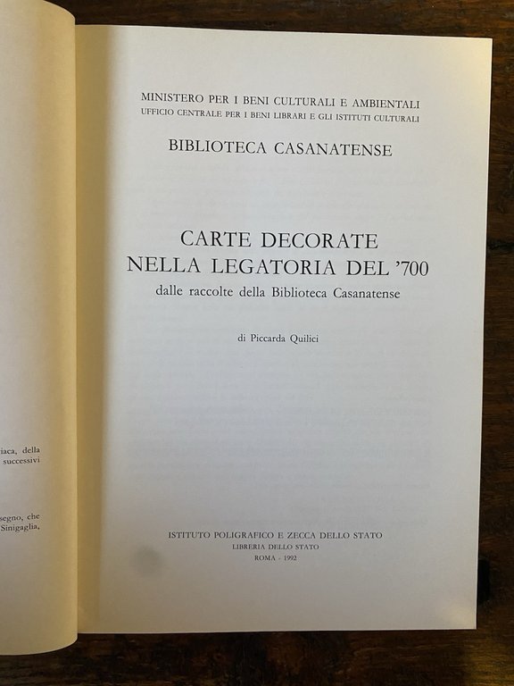 AA.VV. Carte decorate nella legatoria del '700 Roma Libreria dello … | Immagine Gallery 2