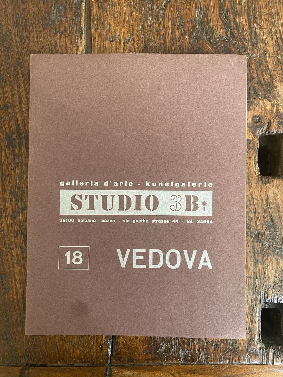 AA.VV. Emilio Vedova Bolzano Galleria d'arte Studio 3B 1971 | Immagine principale