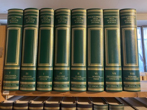 AA.VV. Enciclopedia delle scienze sociali Roma Treccani 1991 | Immagine Gallery 2