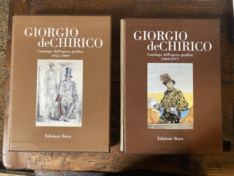 AA.VV. Giorgio de Chirico Catalogo dell'opera grafica 1921-1977 Bora 1990/1996