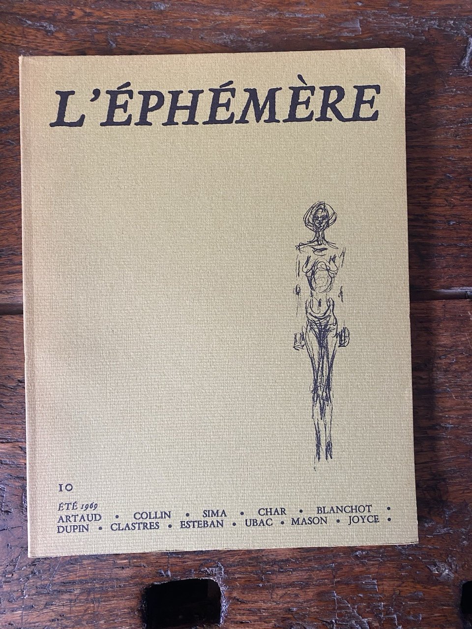 AA.VV. L'éphémère n. 10 1969 Paris Editions de la Fondation … | Immagine principale