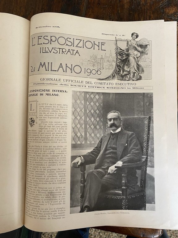 AA.VV. L'esposizione illustrata di Milano del 1906 Milano Sonzogno 1906 | Immagine Gallery 2