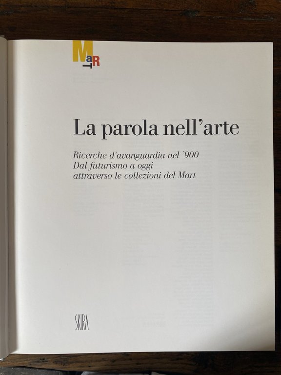 AA.VV. La parola nell'arte Milano Skira 2007 | Immagine Gallery 4