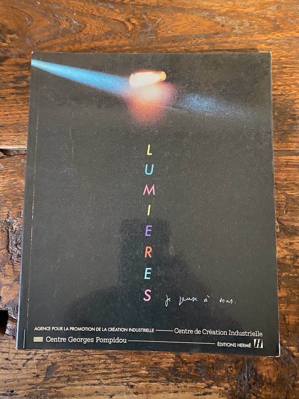 AA.VV. Lumières Je pense à vous Paris Centre Pompidou Hermé … | Immagine principale