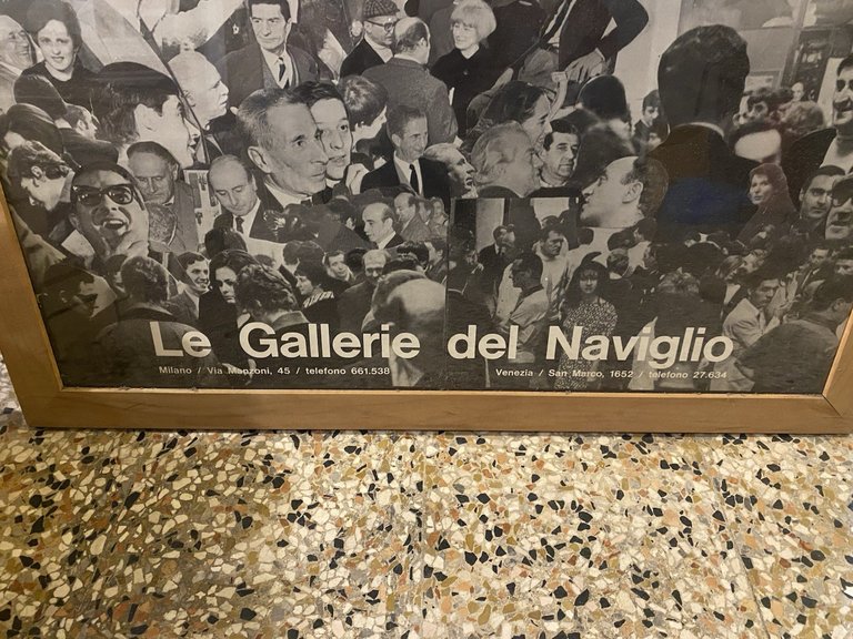 AA.VV. Manifesto /Poster 98 x 68 cm. Le Gallerie del …