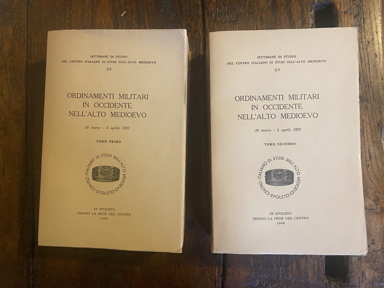 AA.VV. Ordinamenti militari in Occidente nell'Alto Medioevo Spoleto 1968