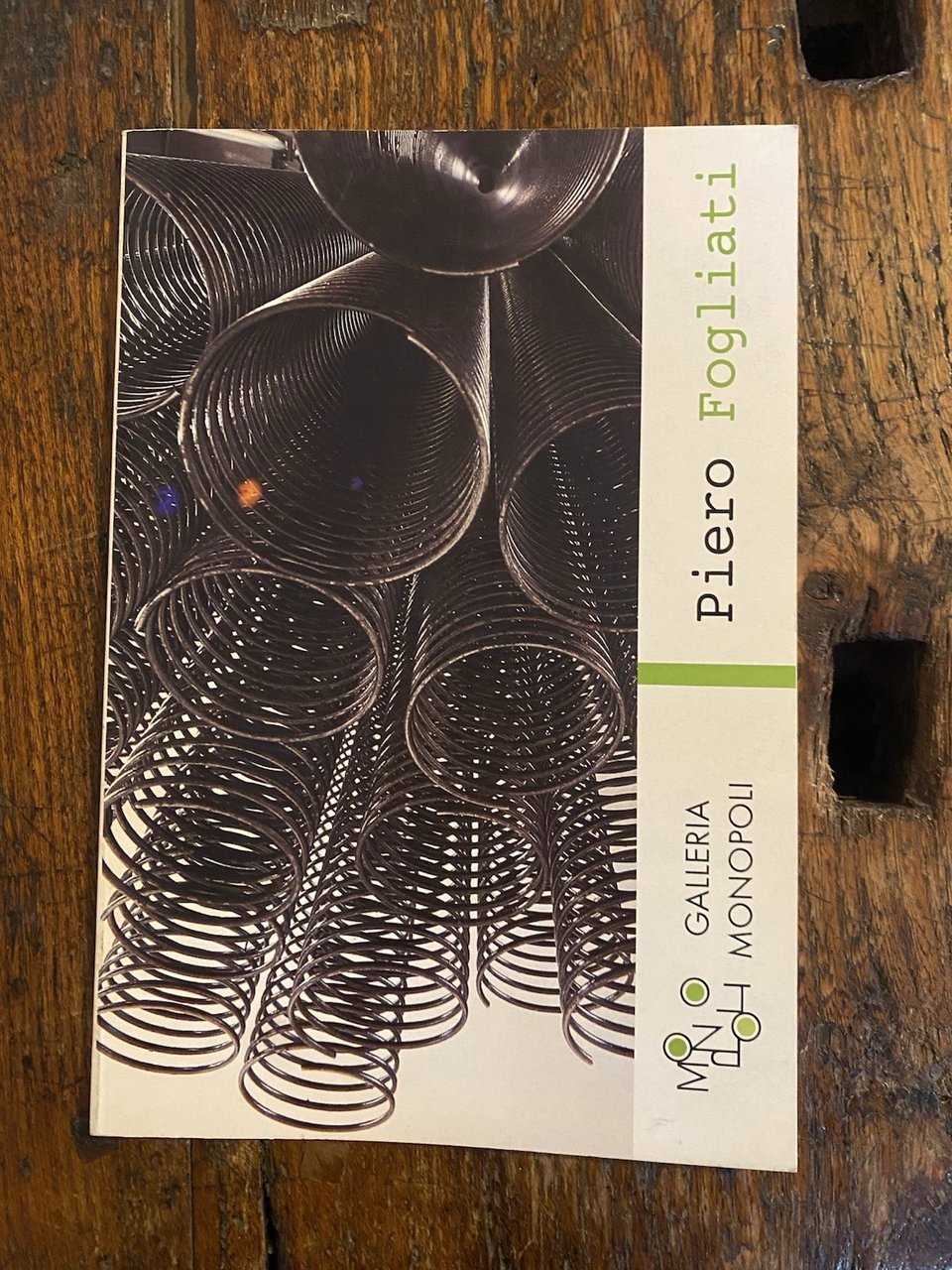AA.VV. Piero Fogliati Milano Galleria Monopoli 2003 | Immagine principale