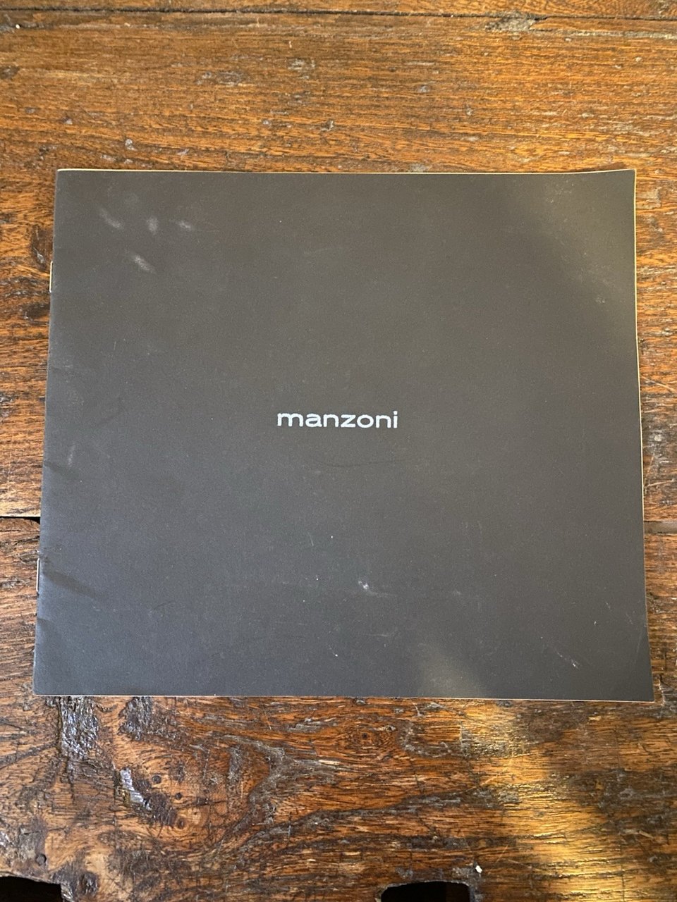 AA.VV. Piero Manzoni Modena Galleria d'Arte Fonte d'Abisso 1978