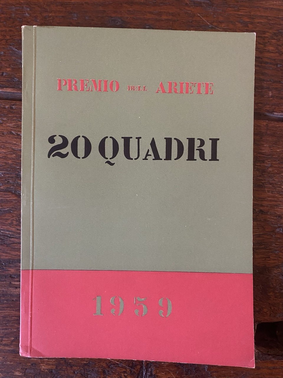 AA.VV. Premio dell'Ariete 20 quadri Milano Galleria dell'Ariete 1959