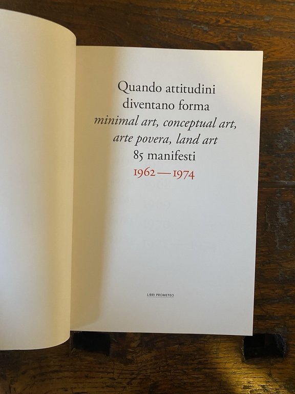 AA.VV. Quando attitudini diventamo forma 85 Manifesti / Poster Milano …